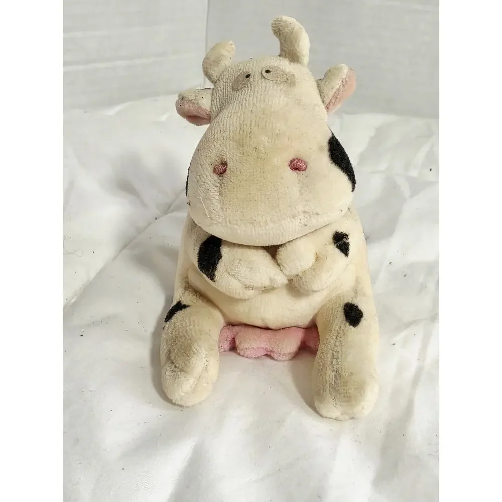 Minimals Sandra Boynton 1992 Gund Stuffed Cow Plush M.J. Retired Discontinued